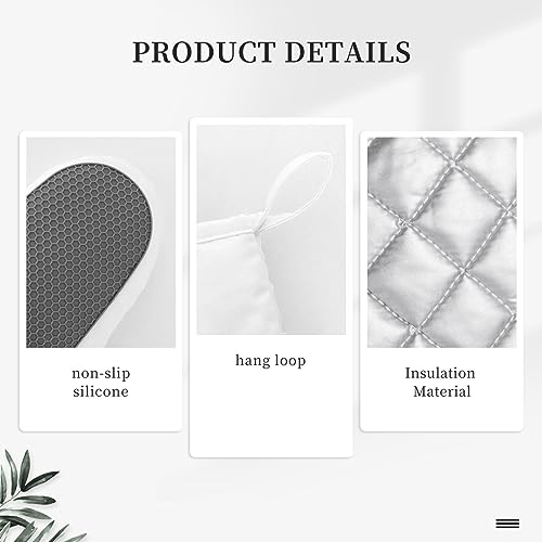 50% Off Cute Rooster Silicone Oven Mitts & Pot Holders Set - Image 5