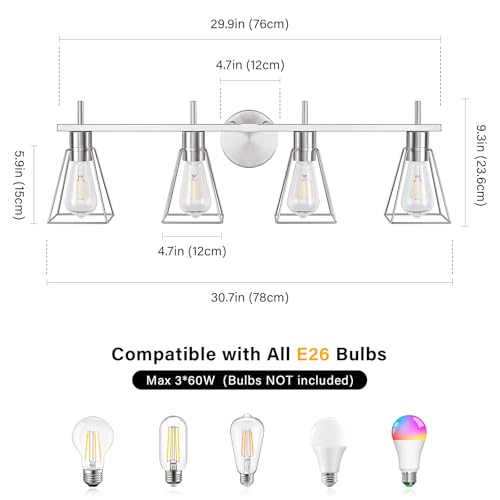 50% Off FonmYim Farmhouse Bathroom Vanity Light Fixture - Image 2