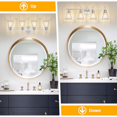 50% Off FonmYim Farmhouse Bathroom Vanity Light Fixture - Image 4