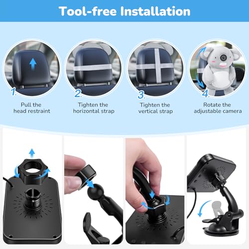 50% Off IPOZITO Baby Car Camera with HD Night Vision - Image 7