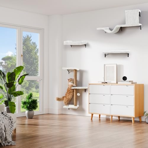 Save 40% on ZLAFM 5-in-1 Cat Wall Shelves & Climbing Furniture - Image 5