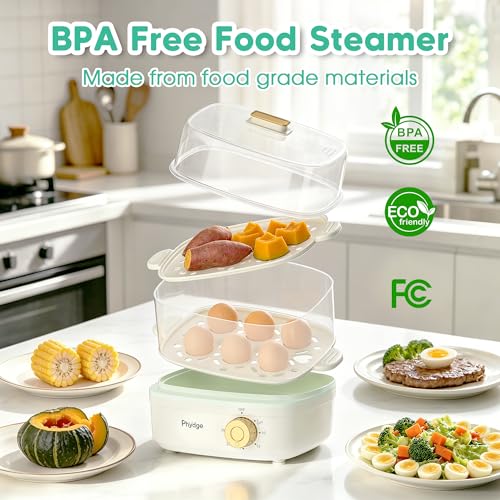 Save 50% on Phydge Electric Food Steamer with 3 Containers - Image 6