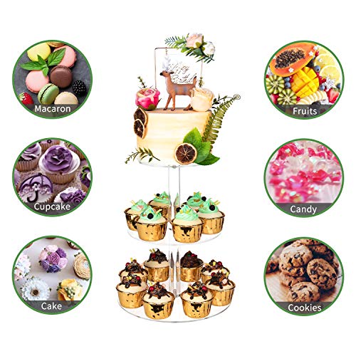 50% Off YestBuy 3-Tier Acrylic Cupcake Stand - Image 6