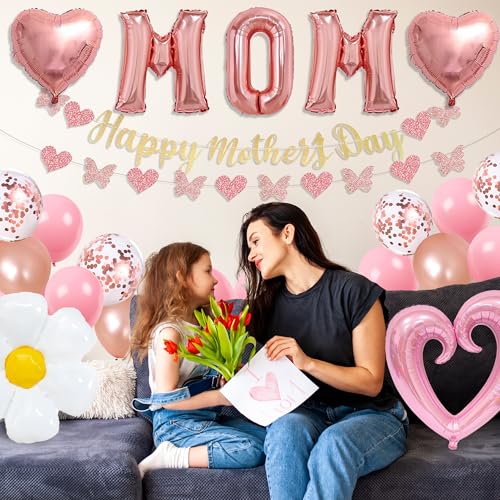 Mothers Day Decorations Kit - 31PCS Party Supplies Set - Image 2