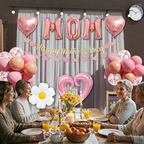 Mothers Day Decorations Kit - 31PCS Party Supplies Set - Image 4