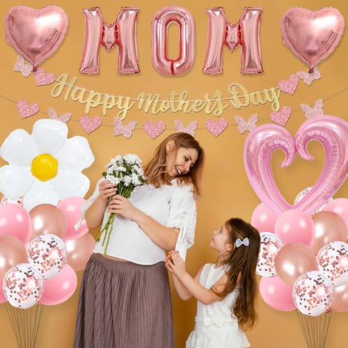 Mothers Day Decorations Kit - 31PCS Party Supplies Set - Image 5