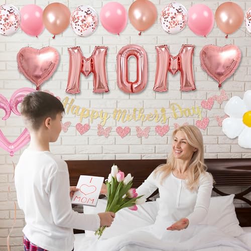 Mothers Day Decorations Kit - 31PCS Party Supplies Set - Image 6