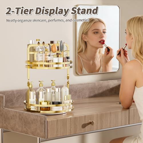 Save 60% on 360° Rotating Makeup Organizer with Code 9JV6WRL9 - Image 2