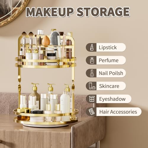 Save 60% on 360° Rotating Makeup Organizer with Code 9JV6WRL9 - Image 5