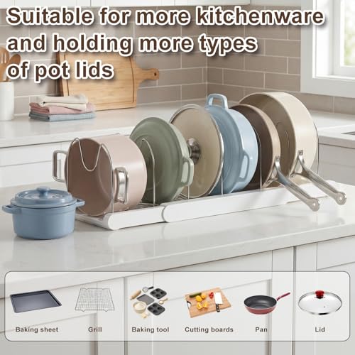 Save 50% on Expandable Kitchen Pot & Pan Organizer - Image 4