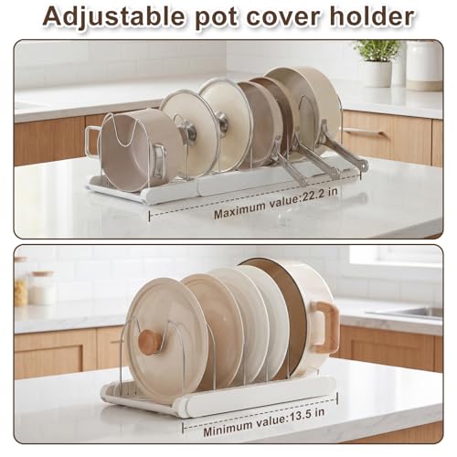Save 50% on Expandable Kitchen Pot & Pan Organizer - Image 5