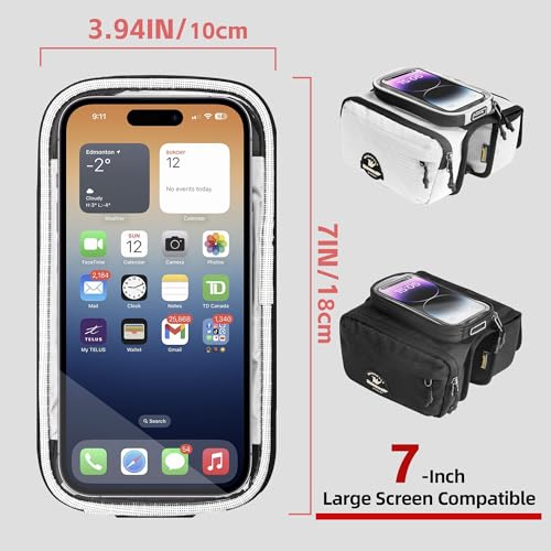 Save $5 on Rhinowalk Waterproof Bike Frame Bag with Phone Pocket - Image 3