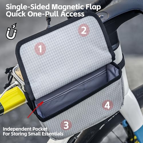 Save $5 on Rhinowalk Waterproof Bike Frame Bag with Phone Pocket - Image 5