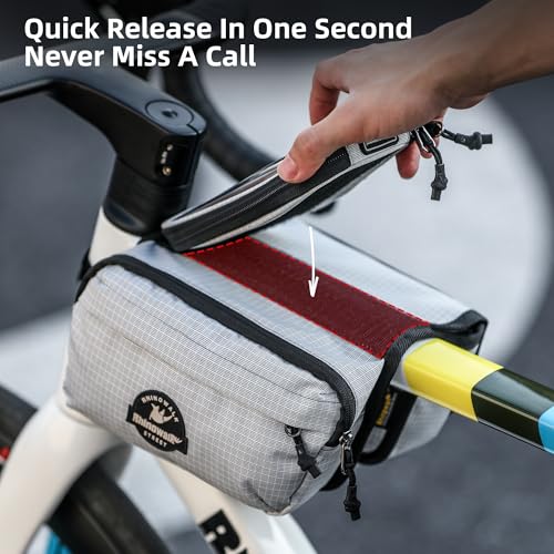 Save $5 on Rhinowalk Waterproof Bike Frame Bag with Phone Pocket - Image 7