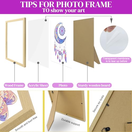 Adult Coloring Book Kit with 24 Markers & Frames - 30% Off - Image 4