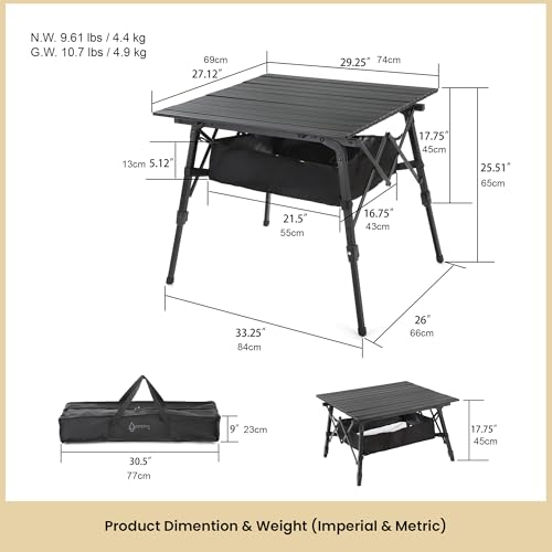 Save 59% on ARROWHEAD OUTDOOR 39" Folding Camp Table - Image 3