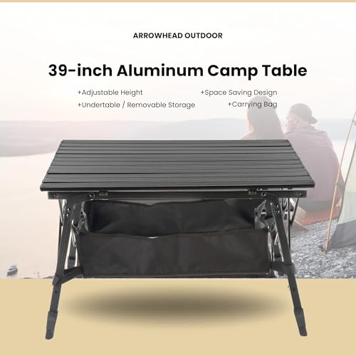 Save 59% on ARROWHEAD OUTDOOR 39" Folding Camp Table - Image 4