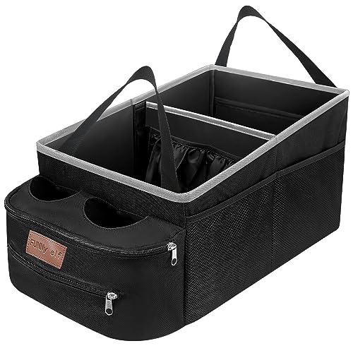 50% Off FUNNy elf Car Seat Organizer with 4 Cup Holders