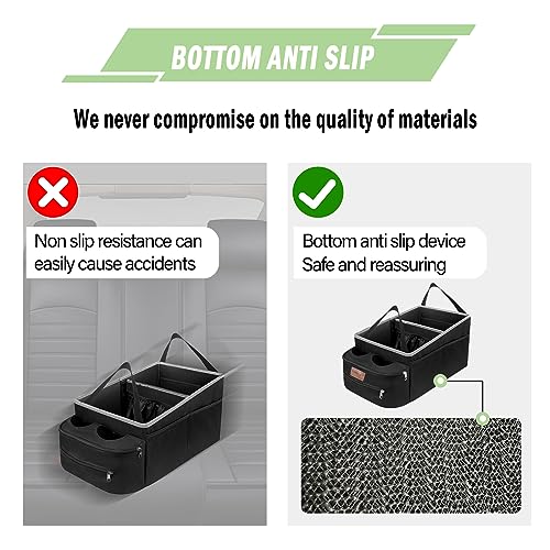 50% Off FUNNy elf Car Seat Organizer with 4 Cup Holders - Image 5