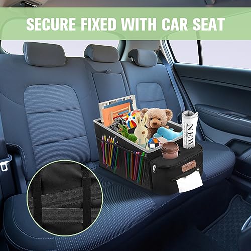 50% Off FUNNy elf Car Seat Organizer with 4 Cup Holders - Image 6