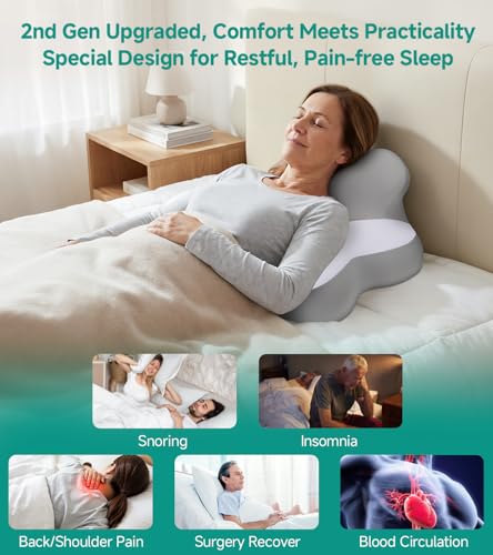 Save 50% on Memory Foam Bed Wedge Pillow for Better Sleep - Image 2