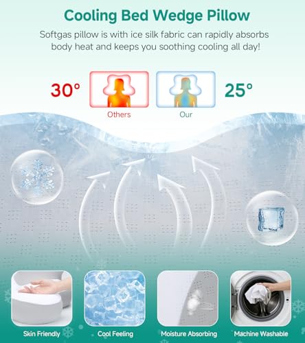 Save 50% on Memory Foam Bed Wedge Pillow for Better Sleep - Image 6