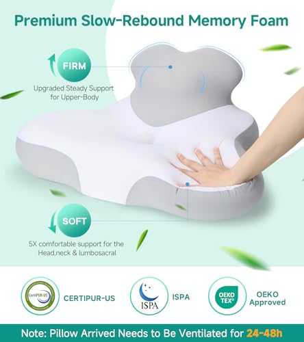 Save 50% on Memory Foam Bed Wedge Pillow for Better Sleep - Image 7