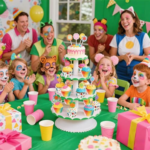 50% Off Tie Dye Cupcake Liners - 100 Pcs for Baking & Parties - Image 5