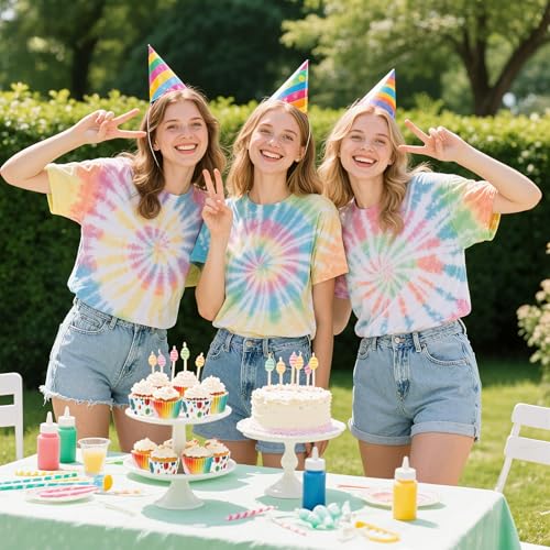 50% Off Tie Dye Cupcake Liners - 100 Pcs for Baking & Parties - Image 7