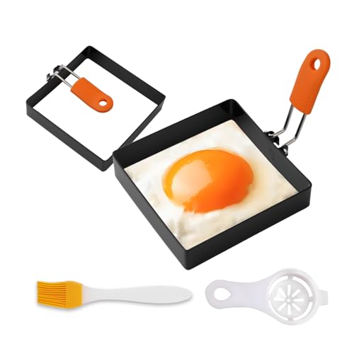 Kitchen Deal: Stainless Steel Egg Cooking Rings with Accessories - Image 1