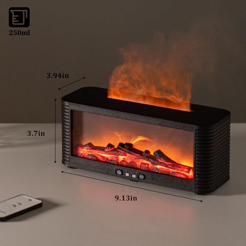 50% Off Essential Oil Diffuser with Fireplace Effect - Image 2