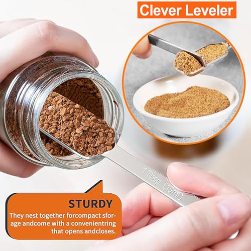 50% Off AIKEXIN 19-Piece Stackable Measuring Set - Image 3