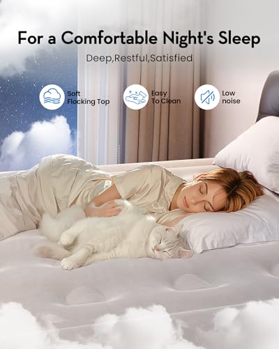 Save 40% on OhGeni Queen Air Mattress with Built-in Pump - Image 2