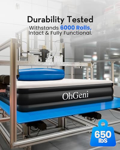 Save 40% on OhGeni Queen Air Mattress with Built-in Pump - Image 5