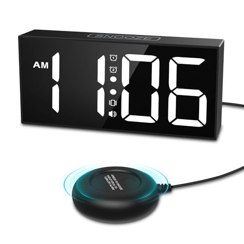 ORIA Vibrating Alarm Clock with Bed Shaker - $9.99 - Image 1
