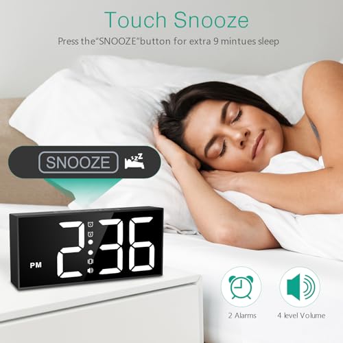 ORIA Vibrating Alarm Clock with Bed Shaker - $9.99 - Image 4