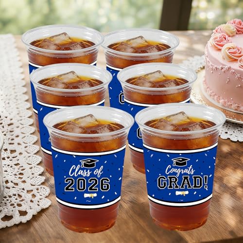 Save 15% on 50 Blue Graduation Cups for Class of 2026 - Image 6