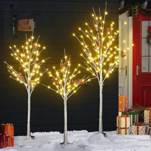 50% Off Lamerge 3-Pack LED Lighted Trees for Holidays - Image 1