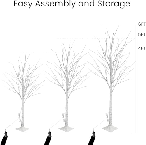 50% Off Lamerge 3-Pack LED Lighted Trees for Holidays - Image 2
