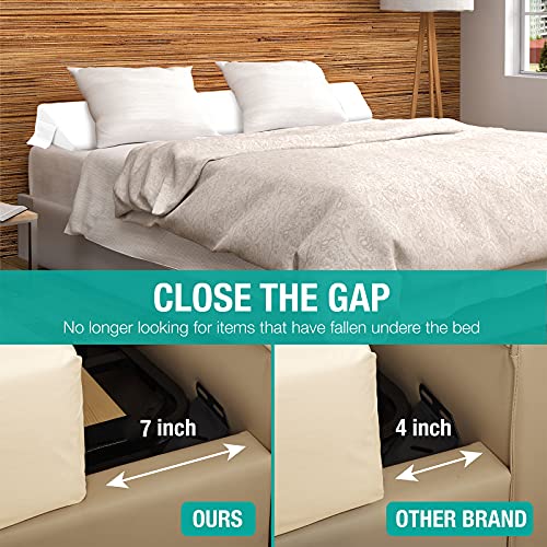 Save on Vekkia Cal King Bed Wedge Pillow Gap Filler - Image 5