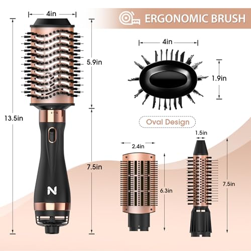76% Off Natrial Hair Dryer Brush for Salon-Quality Styling - Image 4