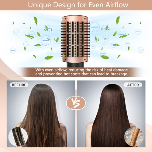 76% Off Natrial Hair Dryer Brush for Salon-Quality Styling - Image 5