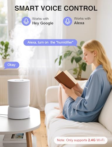 66% Off Clevast Smart Humidifier with Essential Oil Diffuser - Image 4