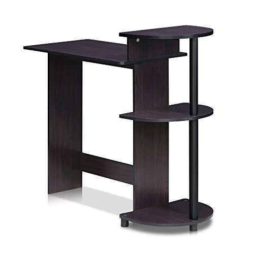 Save 51% on Furinno Compact Gaming Desk with Shelves - Image 4
