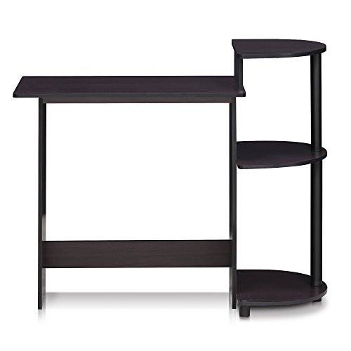 Save 51% on Furinno Compact Gaming Desk with Shelves - Image 5