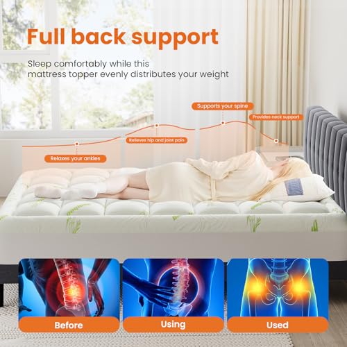 DUMOS Queen Cooling Mattress Topper - Price Drop to $24.98 - Image 2