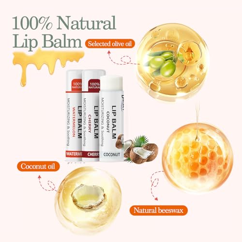 Save 17% on Dmsky 40-Pack Natural Fruit Lip Balm Bulk Set - Image 6