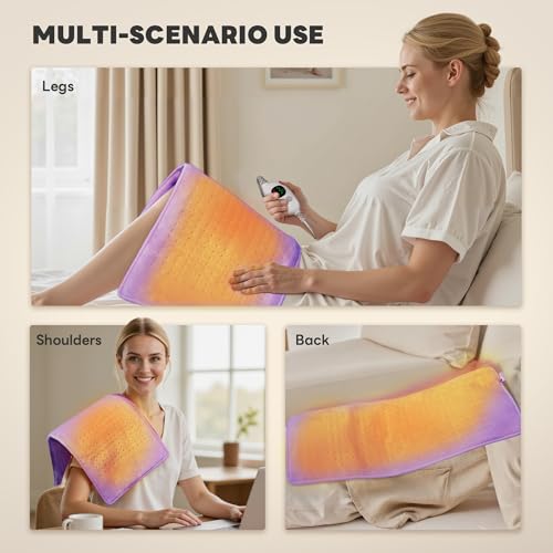 Electric Heating Pad for Neck & Shoulder - 6 Heat Levels - Image 2