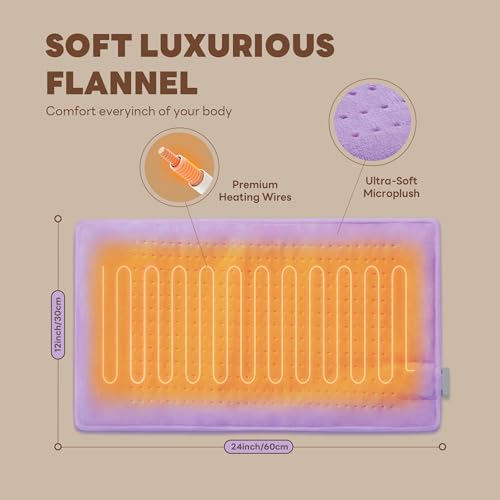 Electric Heating Pad for Neck & Shoulder - 6 Heat Levels - Image 3