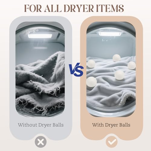 Save 29% on YONSEN Wool Dryer Balls (Pack of 6) - Image 5